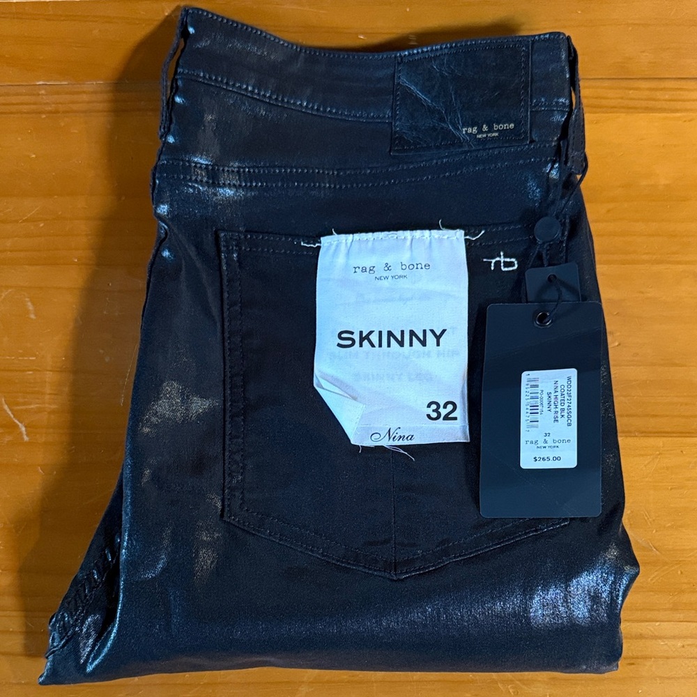 Rag & Bone Women's Black Skinny Jeans